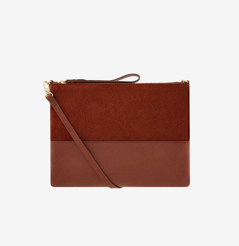 Carmela Leather Cross Body Bag