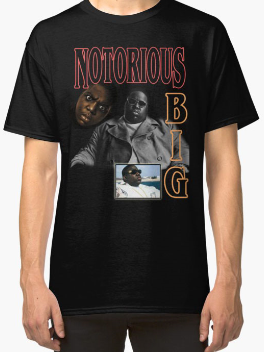 Biggie Small Printed T-shirt